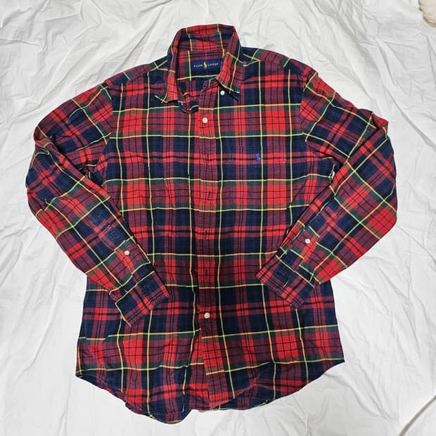 폴로랄프로렌 체크 셔츠 S