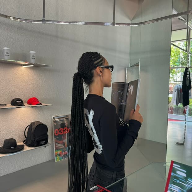 032c sos 핏 티셔츠