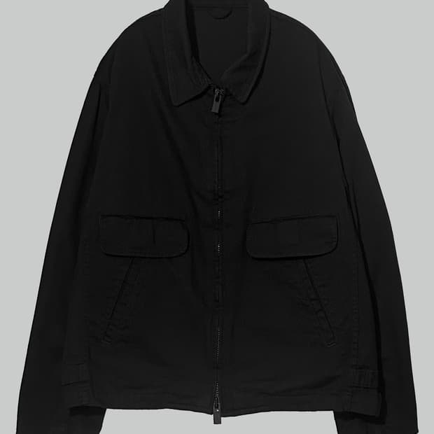 요지 야마모토 블랙 스켄들 자켓