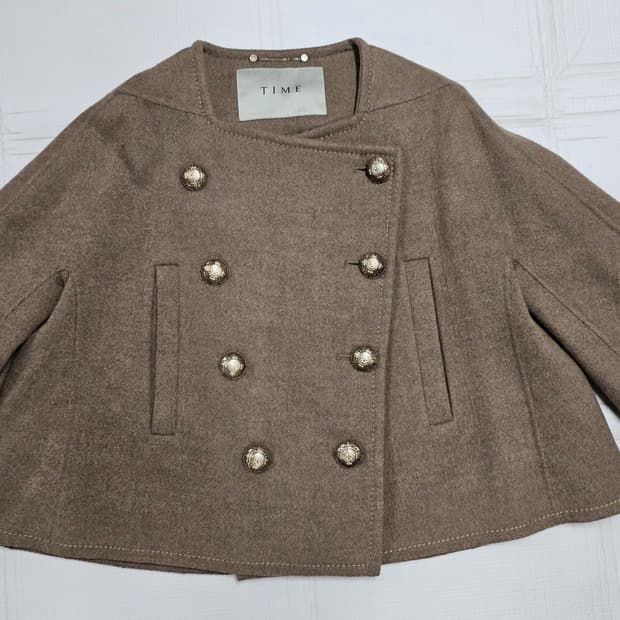 한섬 TIME  타임 케이프 코트  82-94-160