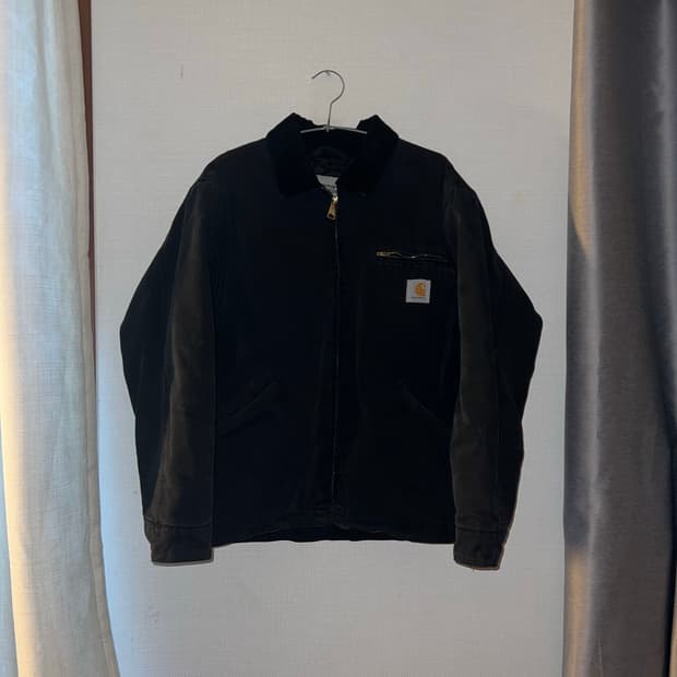 칼하트 디트로이트 자켓 블랙