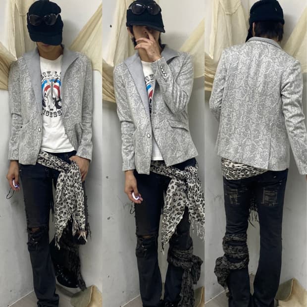 [Buffalo Bobs]2000s rare Vkei Mood White