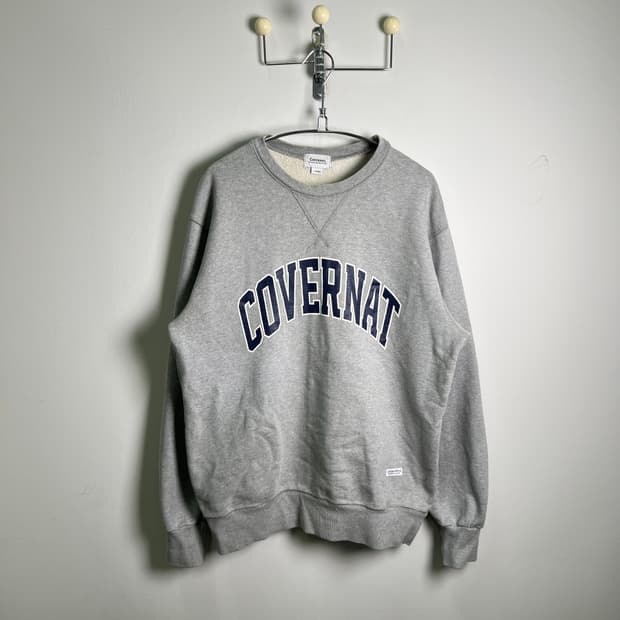 Covernat 커버낫 그레이 맨투맨 L