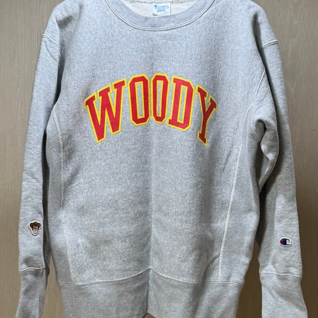 빔즈 x 챔피온 / woody 맨투맨 / M