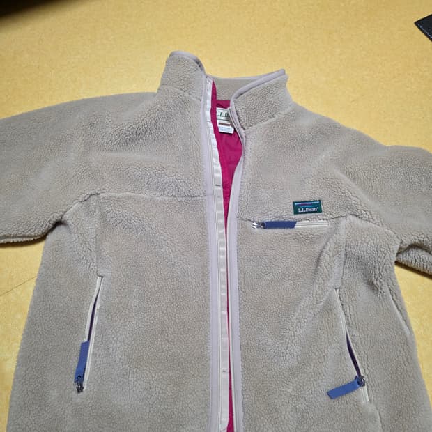 L.L.Bean japan edition 탑샴보아후리스 아이보리 L사이즈