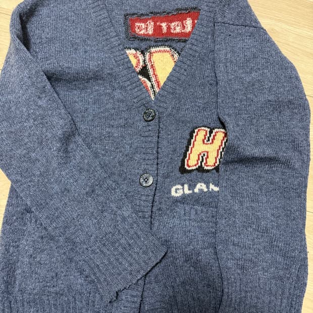 히스테릭 글래머 울니트 가디건