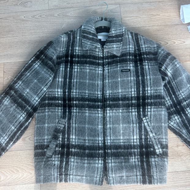 디스이스네버뎃 체크 점퍼