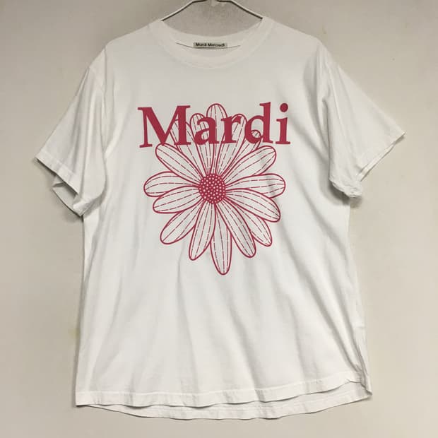 MARDI 마르디 플라워 반팔 티셔츠