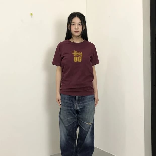 00's Stussy USA Logo Graphic T-Shirt