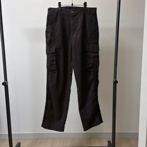 (34) Speedo 스피도 브라운 코듀로이 올드스쿨 힙합 팬츠