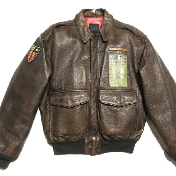 아비렉스 AVIREX A2 핀업 걸 자켓