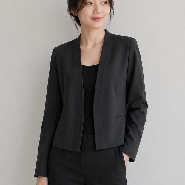 [정품] iCB 노카라 스트레치 자켓 (블랙/JPN 9사이즈)