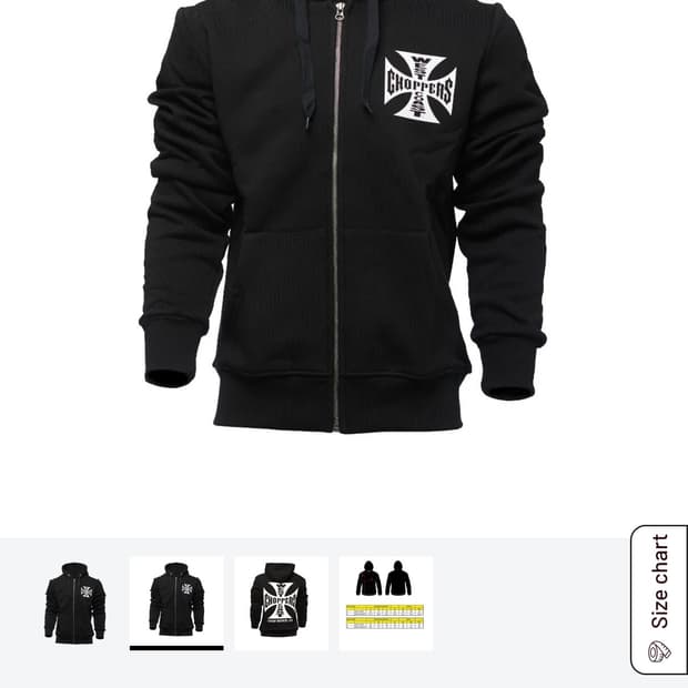 새상품 웨스트코스트챠퍼스 og 클래식 후드집업 xl