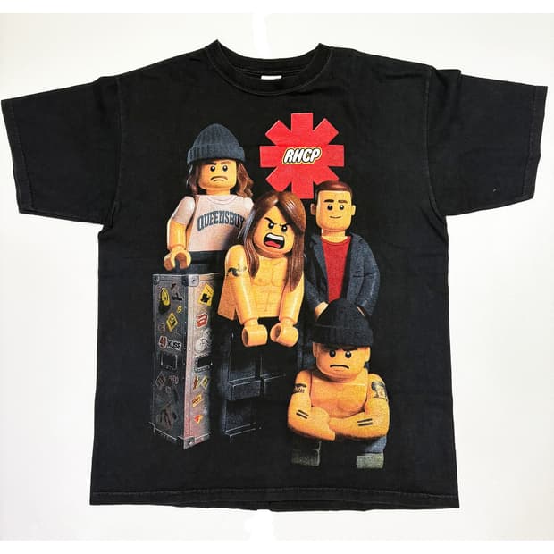 Red hot chilly peppers 00s lego shirt