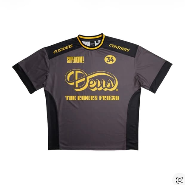 데우스 엑스 마키나 랜디 모토 티셔츠 블랙