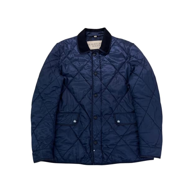 100 버버리 브릿 엘보 패치 퀄팅 자켓