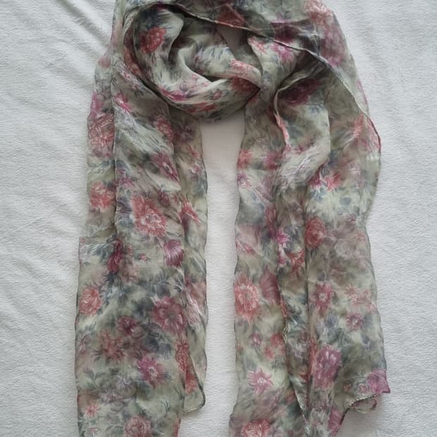 빈티지 모리걸 하구미 페어리 오리엔탈 머플러