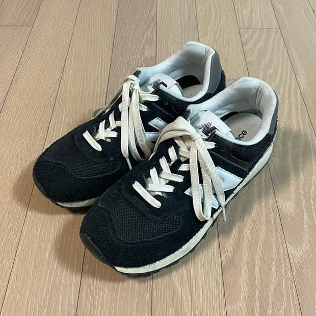 (275)뉴발란스 574 헤리티지 블랙