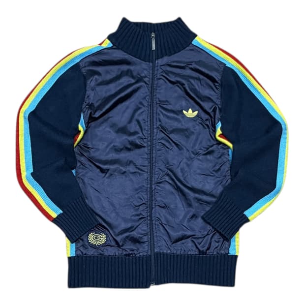 (W)아디다스 레인보우 니트 트랙탑