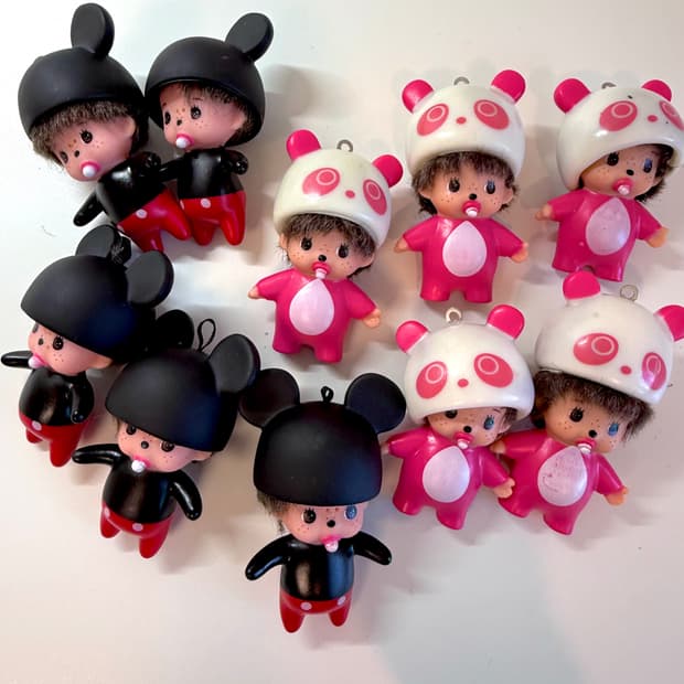 monchhichi mini keyring