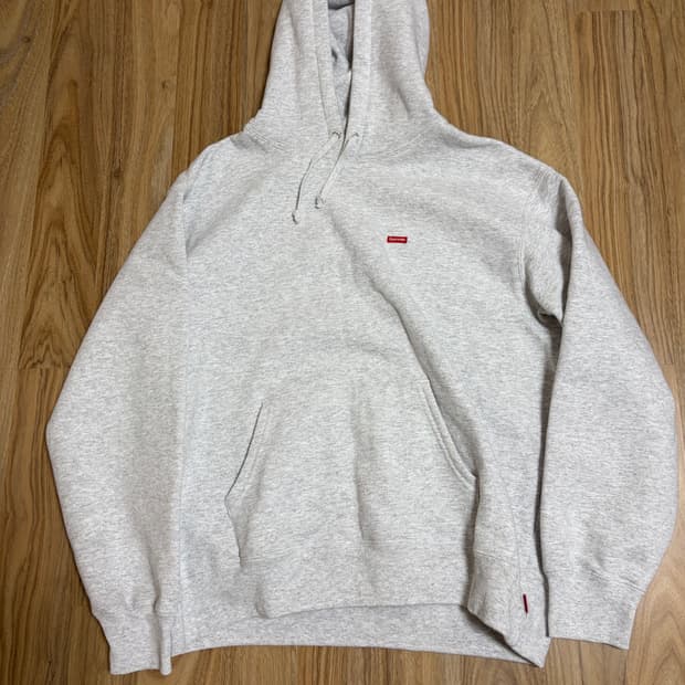 슈프림 스몰 박스 후드[애쉬 그레이]