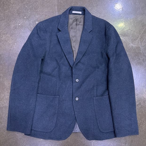 타임옴므 울 캐시미어 블렌디드 싱글버튼 블레이저 자켓 105