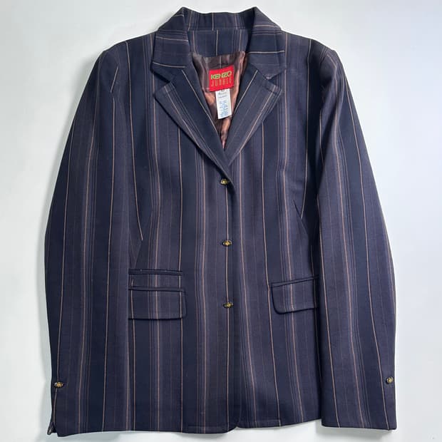 겐조 정글 스트라이프 블레이저 자켓