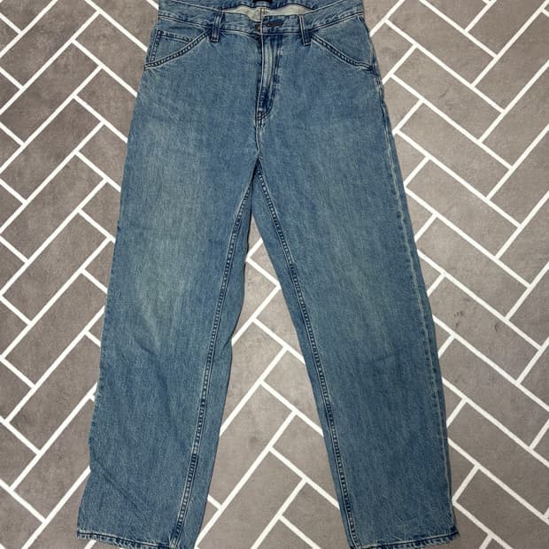 유니클로 와이드핏 진