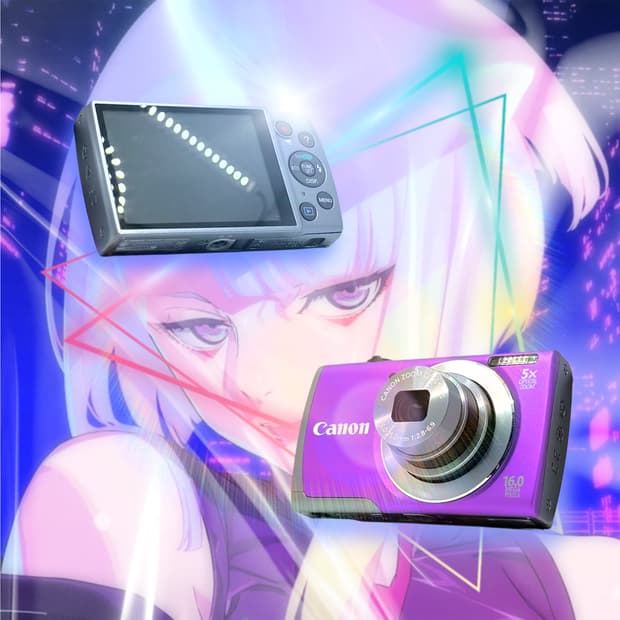 [쿨톤!] 캐논 PowerShot A3500 IS 퍼플투톤 디지털카메라