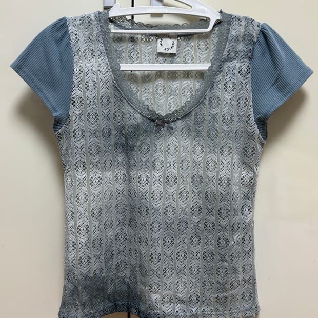 노피셜노피스 타이다이 유 넥 탑 블루