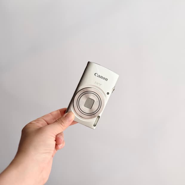 캐논 IXY 180 실버 빈티지디카 