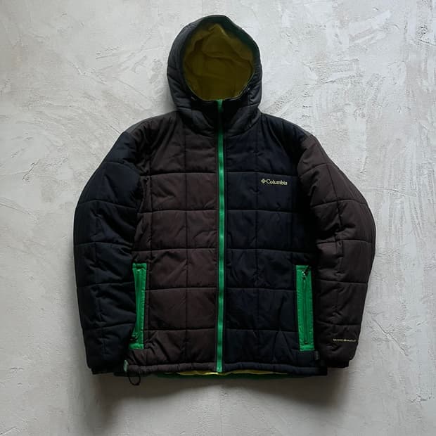 2XL) 콜롬비아 멀티컬러 패딩