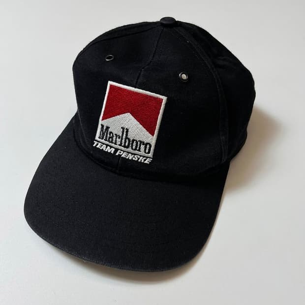 말보로 90's 팀 펜스케 로고 레이싱 볼캡 Q1443