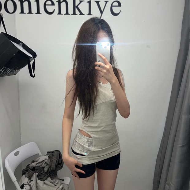 보니앤키예 미니드레스 나시