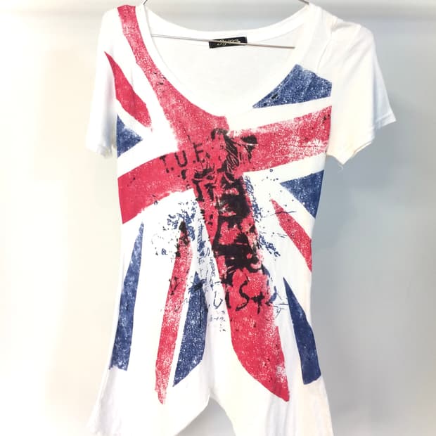 Union Jack Flag Top 유니언잭 플래그 펑크 탑