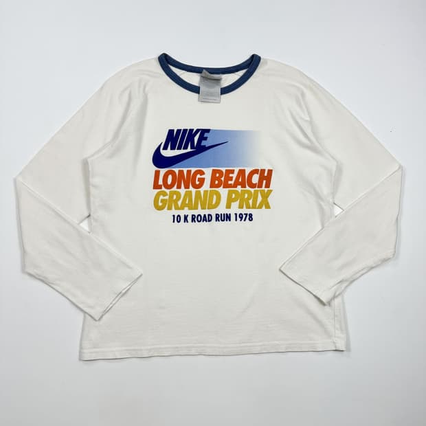 00s 나이키 올드스쿨 빈티지 여성 링거 롱슬리브 여성L