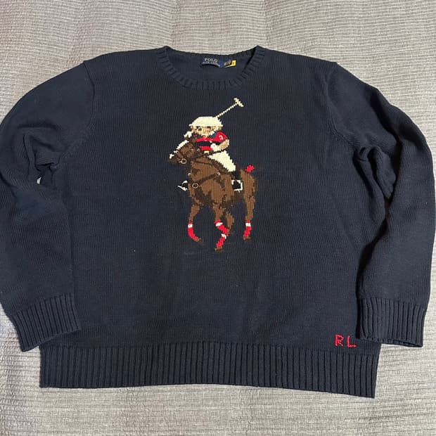 (2XL,QR) 폴로 빅포니 베어 니트