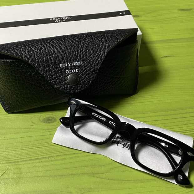 폴리테루 X 오르오르 뿔테 안경