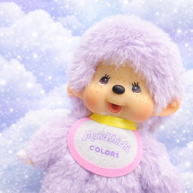 몬치치 컬러즈 퍼플 (새상품, 정품택 있음)