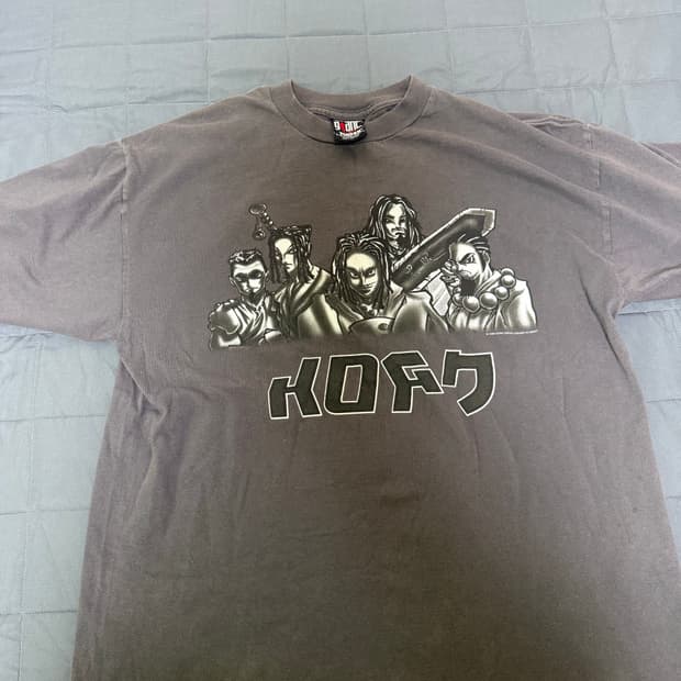 90s korn 콘 밴드티