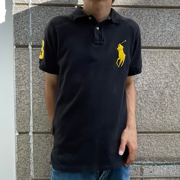 랄프로렌 폴로 빅포니 카라 티셔츠 (L)