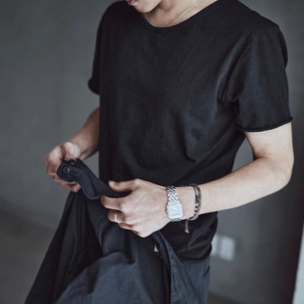 [1] 모노프리베 텍스쳐드 하프 슬리브 