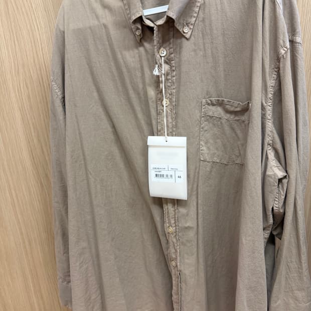 아워레가시 버로우드셔츠 핑크 46