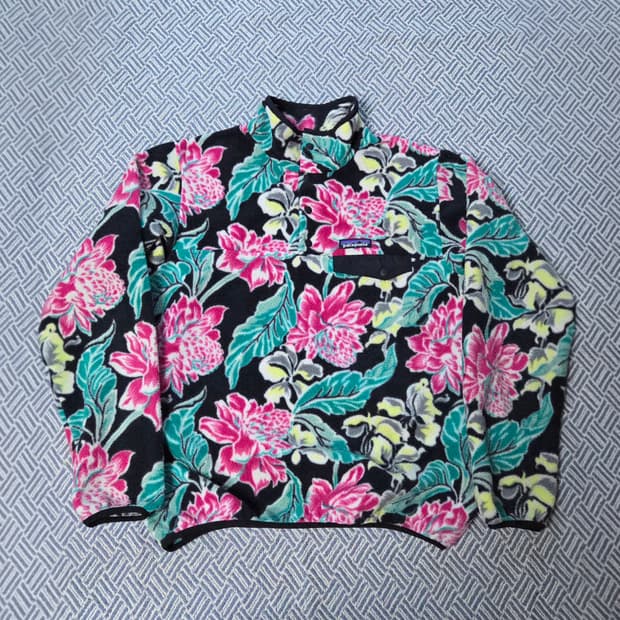 (M)파타고니아 플라워 패턴 신칠라