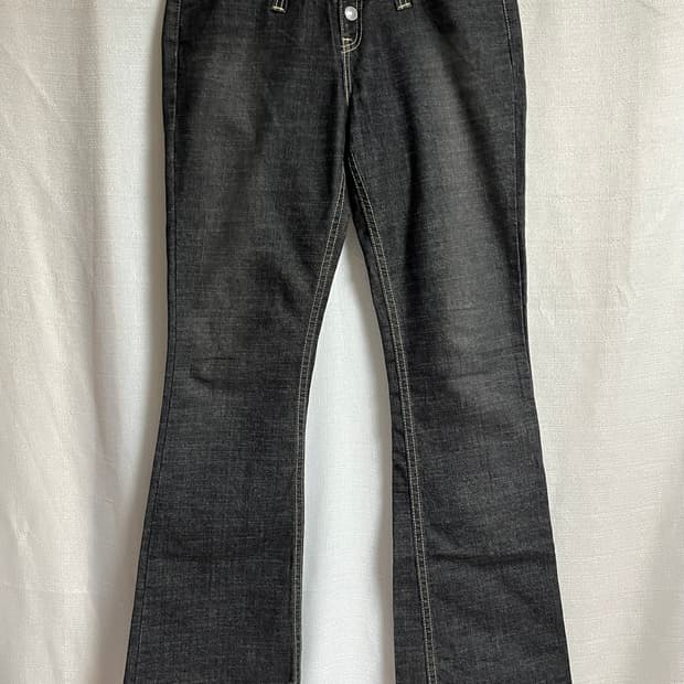 리바이스 520 로우라이즈 부츠컷 플레어진 데님팬츠 26