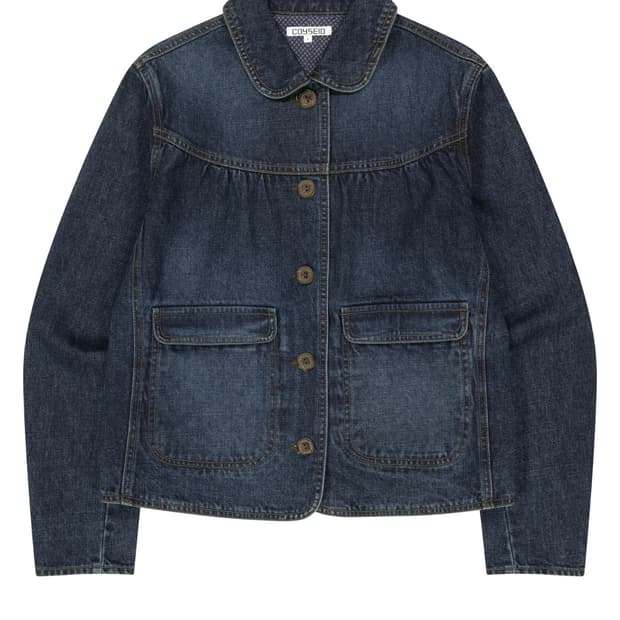 코이세이오 데님셋업  재킷+스커트 2사이즈