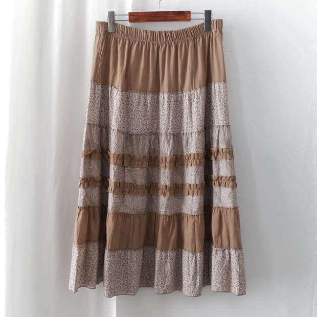 flower cancan skirt