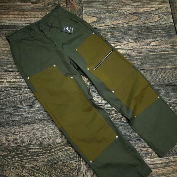 [포스333](새상품) 나일론 더블니 카펜터 워크 팬츠 바지 M15204