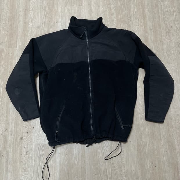 미군 ECWCS 펙컴 폴라텍 후리스 플리스 자켓 [블랙] XL/105