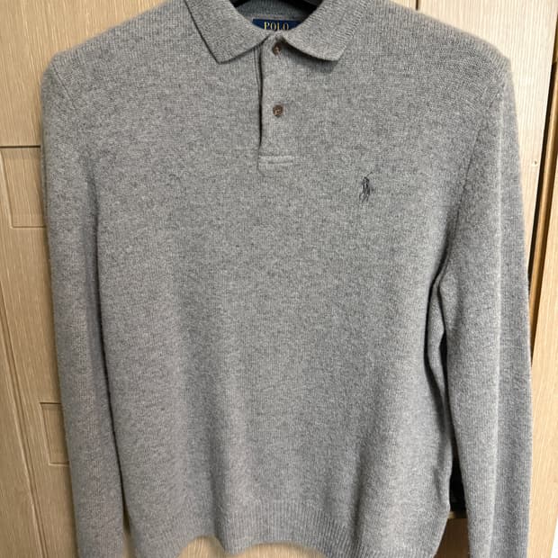 폴로 울 캐시미어 카라 니트 팝니다